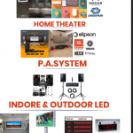 all type of software machine, cctv camera, printer punching machine, money counting machine, home theater, etc.