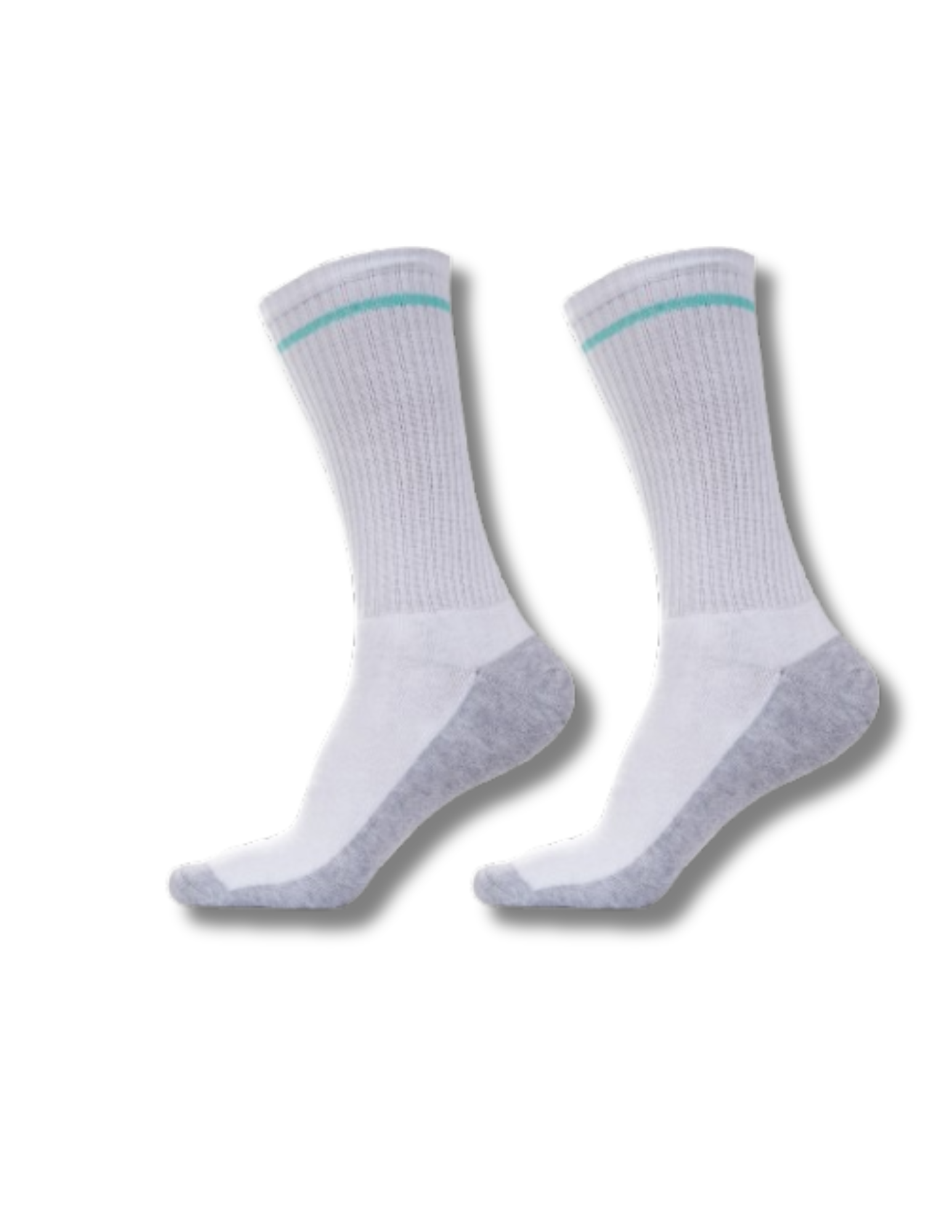 2 pair pack - Bunaayi Long Elastic Terry Socks
