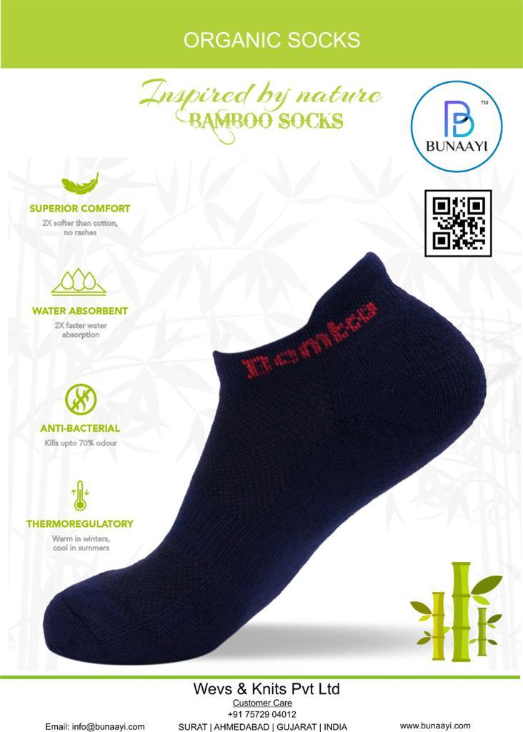 BAMBOO MEN ANKLE SOCKS (pack of 3 pairs)