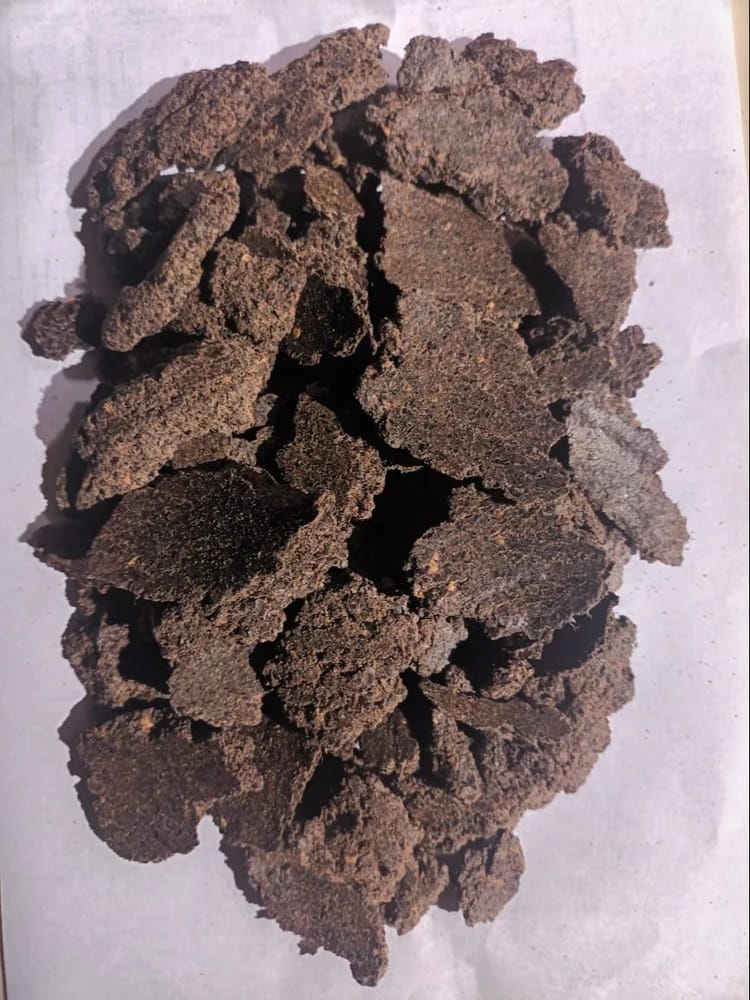 Castor oil cake