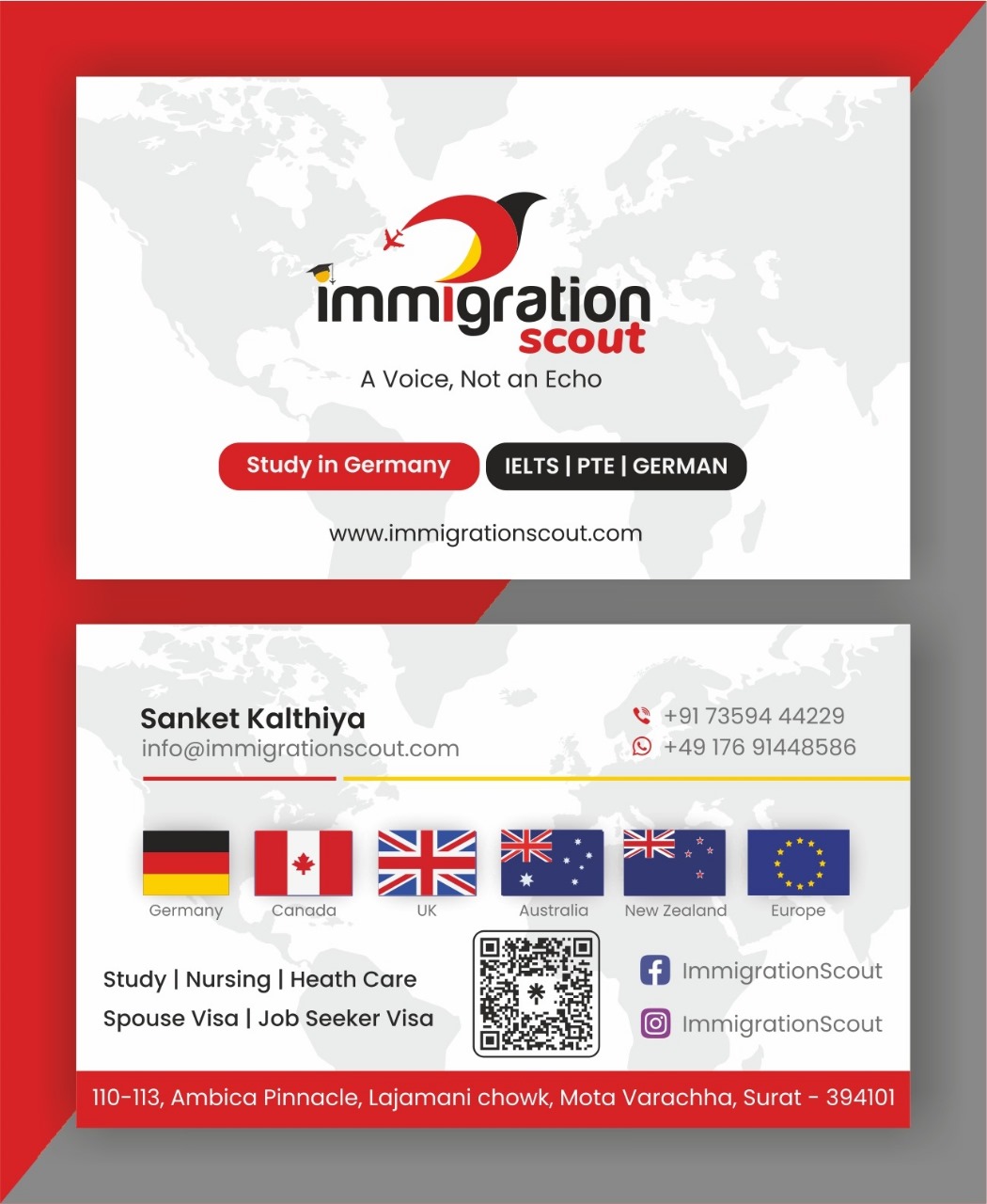 IELTS, PTE, GERMAN