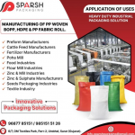 Mfg. of pp Woven Bopp, HDPE & PP Fabric Roll