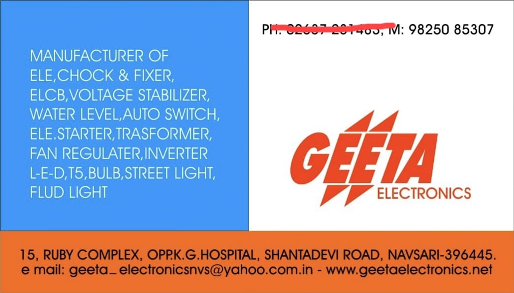 Electrical items supply
