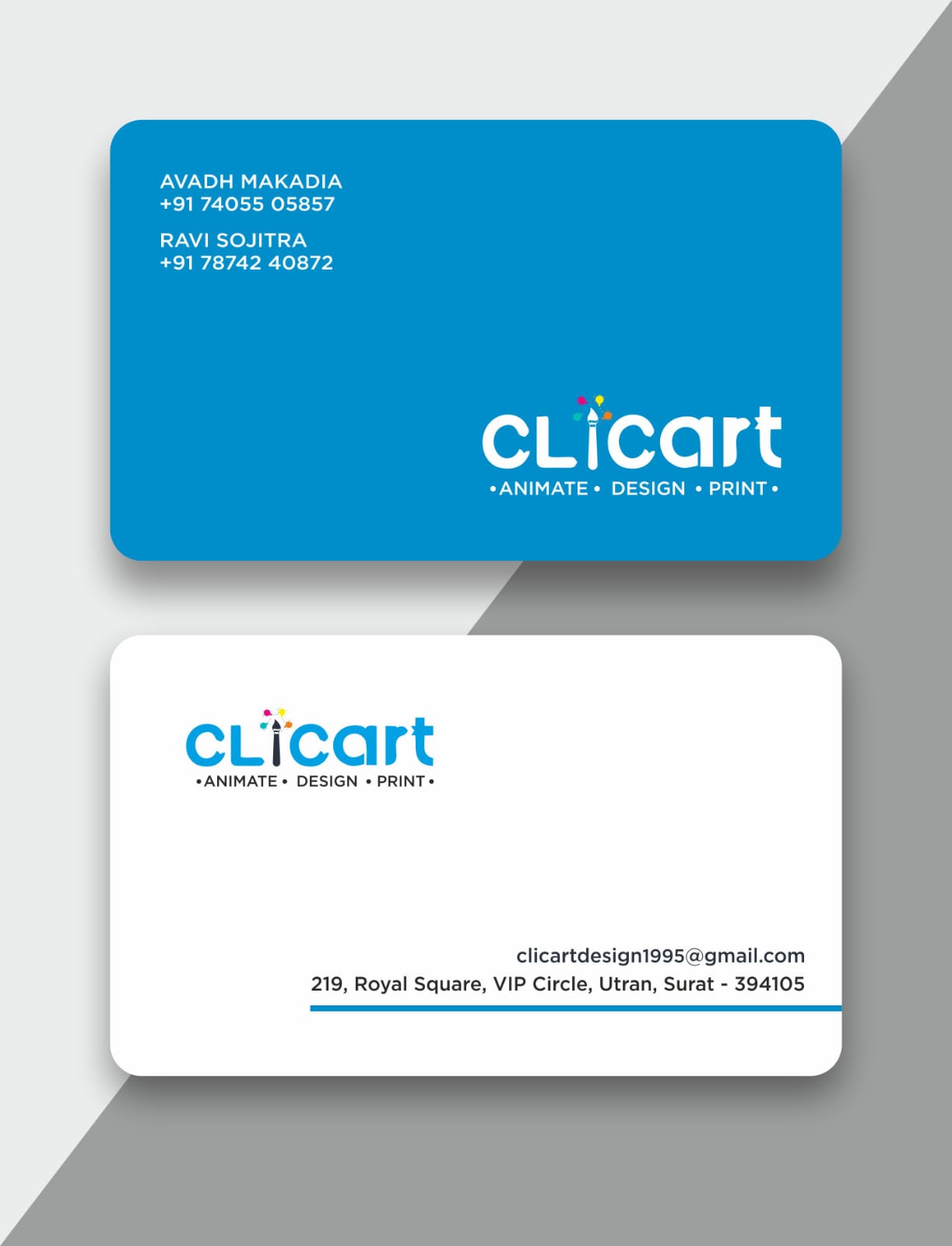 Animat, Design, Print