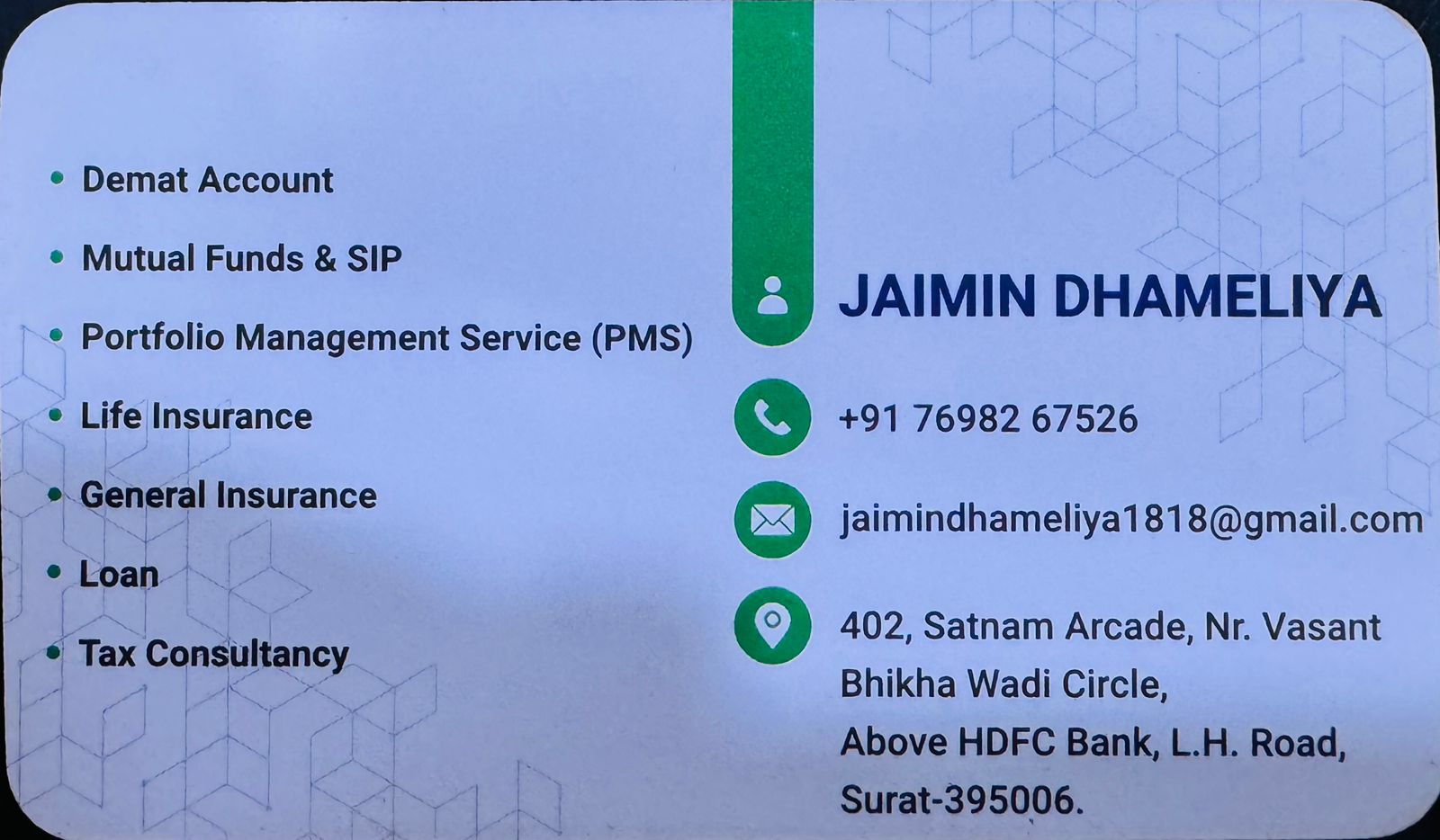 Finance adviser